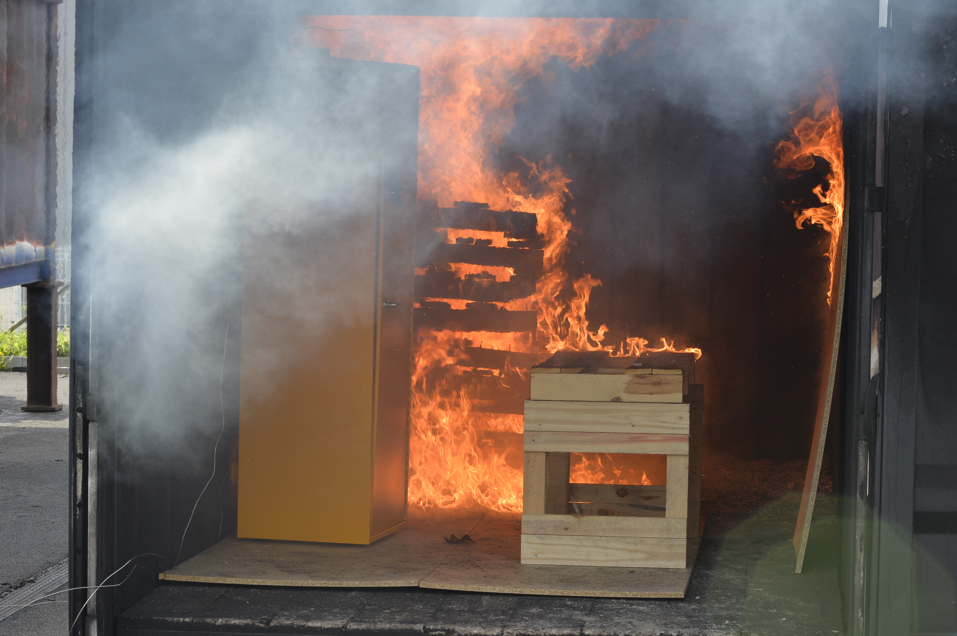 Essai Armoire Cyltec T10 IHL/3 Résistance au Feu