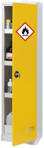Armoire de sécurité haute 1 porte, pour produits inflammables avec extincteur automatique
