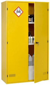 Armoire de sécurité haute 2 portes, pour produits inflammables