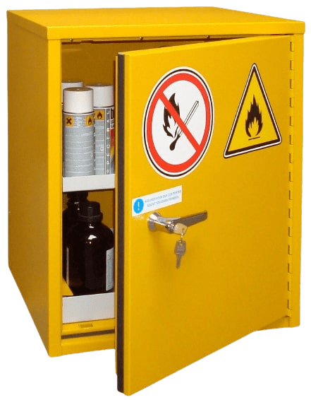 Armoire de sécurité 10 min Inflammable Basse Étroite Double Paroi Isolée