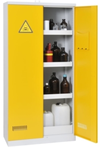 Armoire de sécurité pour produits toxiques